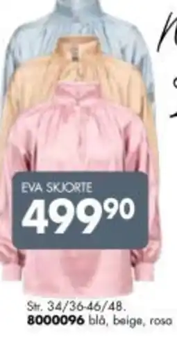 Sparkjøp EVA SKJORTE tilbud