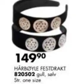 Sparkjøp HÅRBØYLE FESTDRAKT tilbud