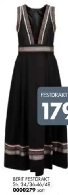 Sparkjøp BERIT FESTDRAKT tilbud