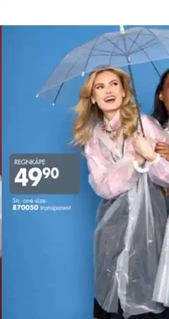 Sparkjøp REGNKÅPE tilbud