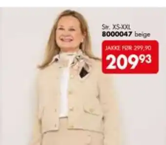 Sparkjøp Str. XS-XXL 8000047 beige tilbud