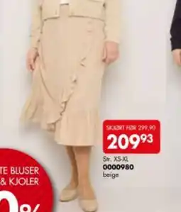 Sparkjøp Str. XS-XL 0000980 beige tilbud