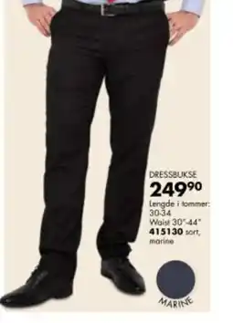 Sparkjøp DRESSBUKSE tilbud