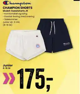 Sport Outlet CHAMPION SHORTS tilbud