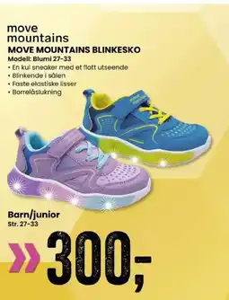 Sport Outlet MOVE MOUNTAINS BLINKESKO Modell: Blumi 27-33 tilbud