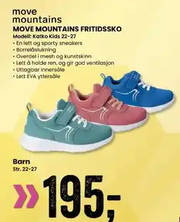 Sport Outlet MOVE MOUNTAINS FRITIDSSKO tilbud