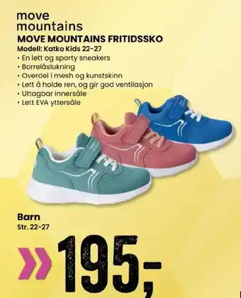 Sport Outlet MOVE MOUNTAINS FRITIDSSKO tilbud