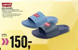 Sport Outlet LEVIS SLIPPERS tilbud