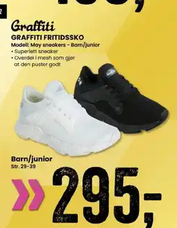 Sport Outlet GRAFFITI FRITIDSSKO Modell: May sneakers - Barn/junior tilbud