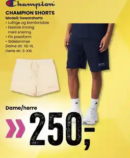 Sport Outlet CHAMPION SHORTS Modell: Sweatshorts tilbud