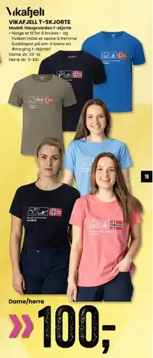 Sport Outlet VIKAFJELL T-SKJORTE tilbud