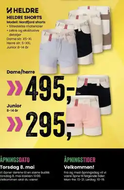 Sport Outlet HELDRE HELDRE SHORTS Modell: Nordfjord shorts tilbud