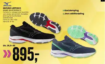 Sport Outlet MIZUNO LØPESKO tilbud