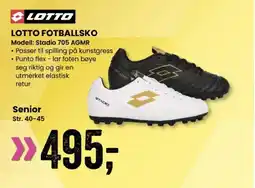 Sport Outlet LOTTO FOTBALLSKO Modell: Stadio 705 AGMR tilbud