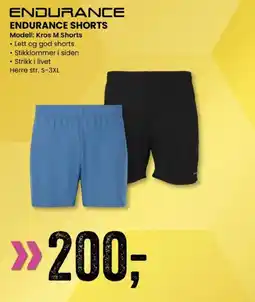 Sport Outlet ENDURANCE SHORTS tilbud