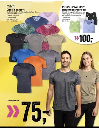 Sport Outlet MITCHI T-SKJORTE tilbud
