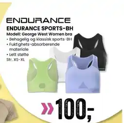 Sport Outlet ENDURANCE SPORTS-BH tilbud
