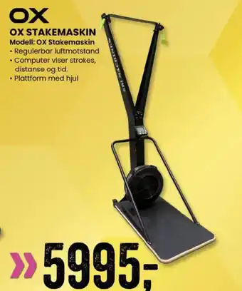 Sport Outlet OX STAKEMASKIN Modell: OX Stakemaskin tilbud