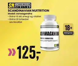 Sport Outlet SCANDINAVIAN NUITRITION tilbud