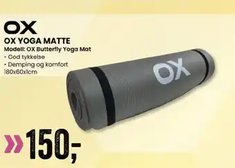 Sport Outlet OX YOGA MATTE tilbud