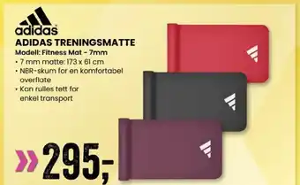 Sport Outlet ADIDAS TRENINGSMATTE tilbud