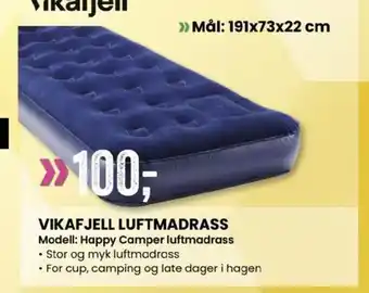 Sport Outlet VIKAFJELL LUFTMADRASS tilbud