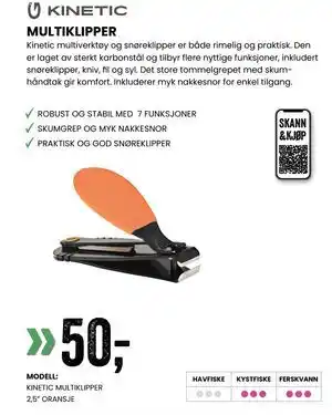 Sport Outlet MULTIKLIPPER tilbud