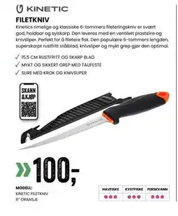 Sport Outlet FILETKNIV tilbud