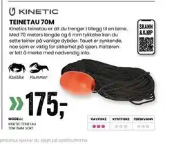 Sport Outlet TEINETAU 70M tilbud