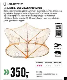 Sport Outlet HUMMER- OG KRABBETEINE DL tilbud