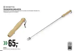 Sport Outlet TELESKOPISK GRILLSPYD tilbud