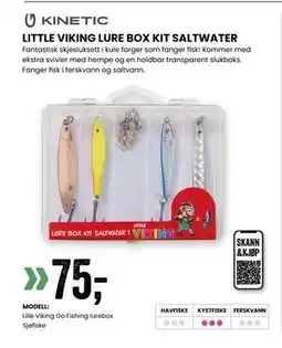 Sport Outlet LITTLE VIKING LURE BOX KIT SALTWATER tilbud