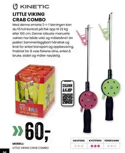 Sport Outlet LITTLE VIKING CRAB COMBO tilbud