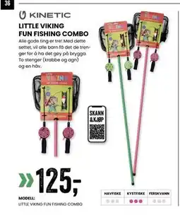 Sport Outlet LITTLE VIKING FUN FISHING COMBO tilbud