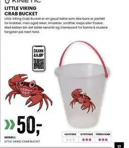 Sport Outlet LITTLE VIKING CRAB BUCKET tilbud