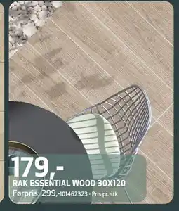 Flisekompaniet RAK ESSENTIAL WOOD 30X120 tilbud