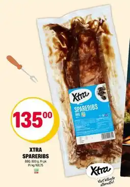 Coop Extra XTRA SPARERIBS tilbud