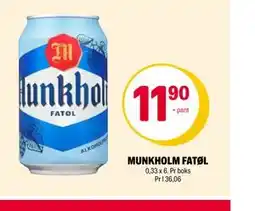Coop Extra MUNKHOLM FATØL tilbud