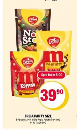Coop Extra FREIA PARTY SIZE tilbud