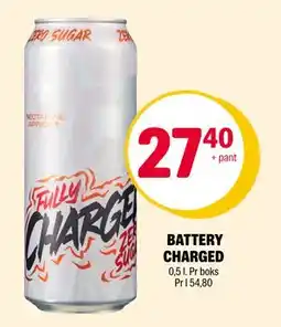 Coop Extra BATTERY CHARGED tilbud