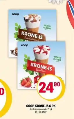 Coop Extra COOP KRONE-IS 6 PK tilbud