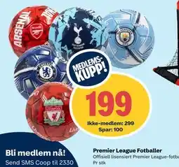 Coop Extra Premier League Fotballer tilbud