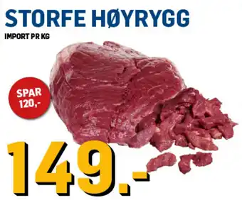 Price Lagerbutikk Storfe høyrygg tilbud