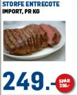 Price Lagerbutikk Storfe entrecote tilbud