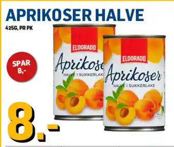 Price Lagerbutikk ELDORADO Aprikoser halve tilbud