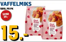 Price Lagerbutikk Vaffelmiks tilbud