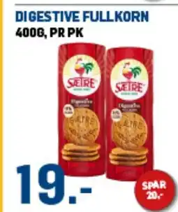 Price Lagerbutikk Digestive fullkorn tilbud