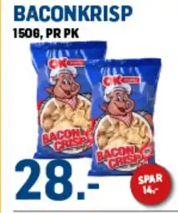 Price Lagerbutikk Baconkrisp tilbud