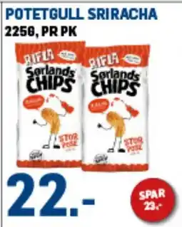 Price Lagerbutikk Potet gull sriracha tilbud