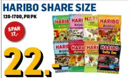 Price Lagerbutikk HARIBO share size tilbud
